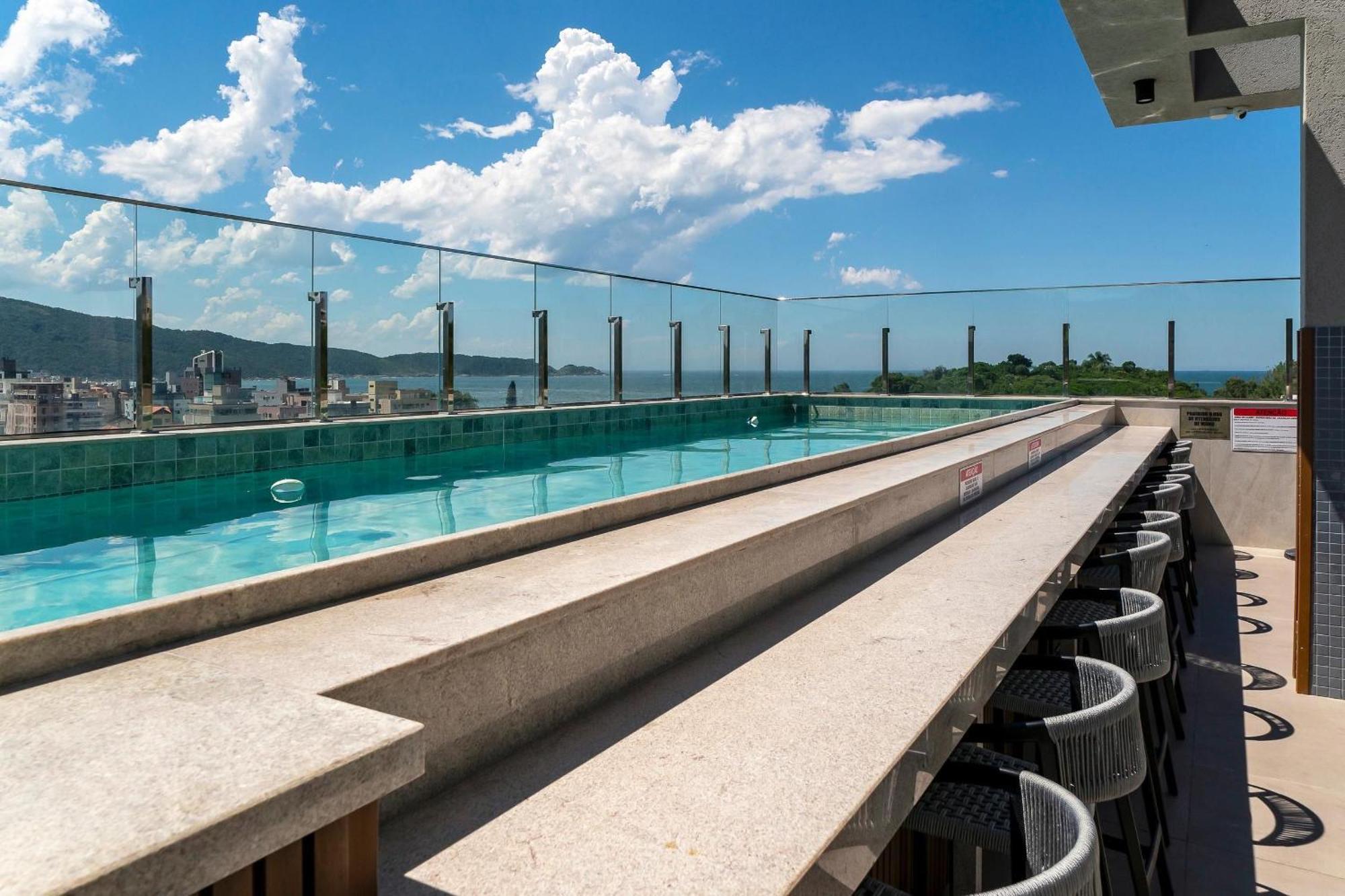 Elegance Apartamentos 1 Quarto Para 4 Pessoas Em Bombinhas Exterior foto