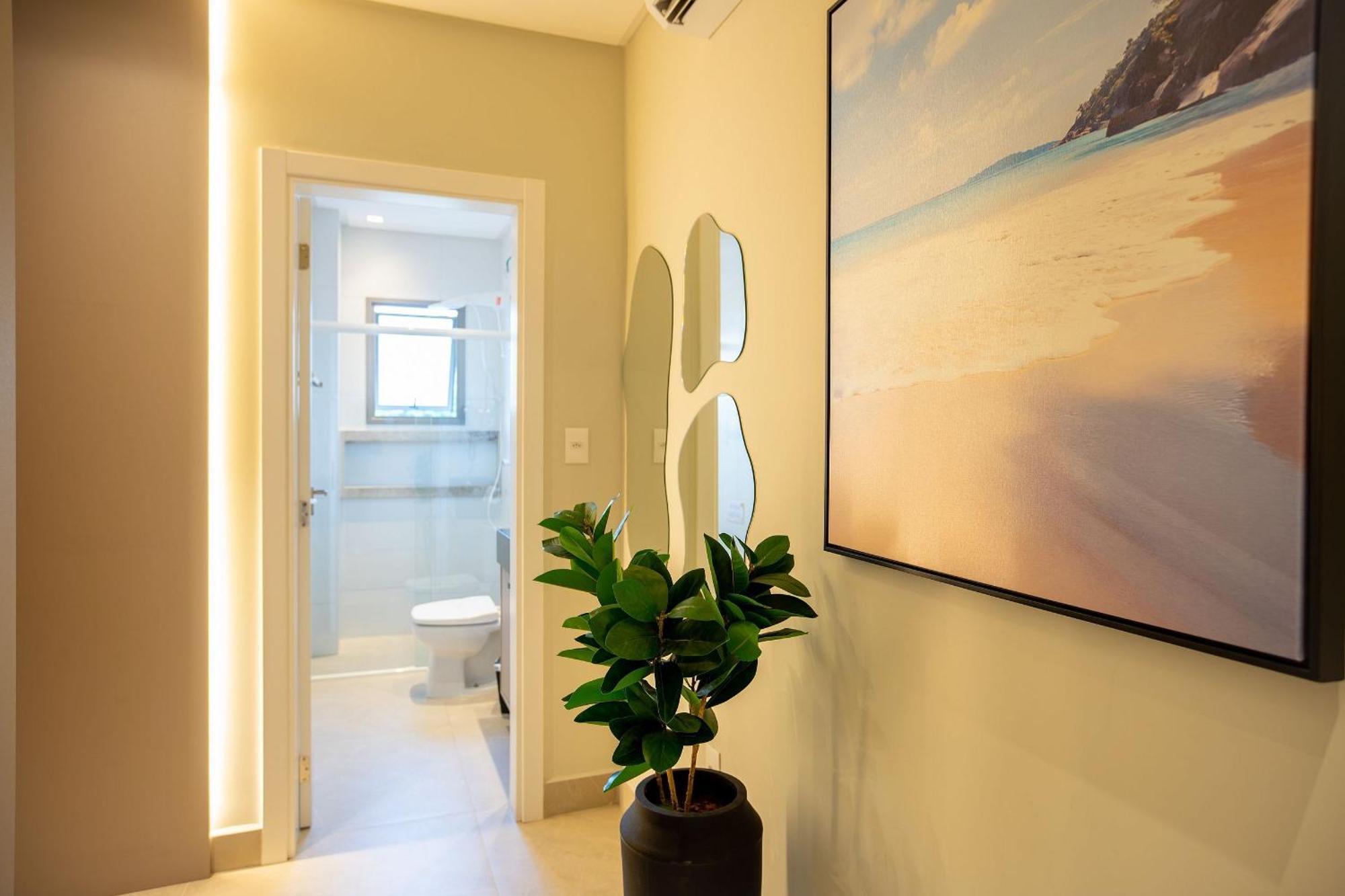 Elegance Apartamentos 1 Quarto Para 4 Pessoas Em Bombinhas Exterior foto