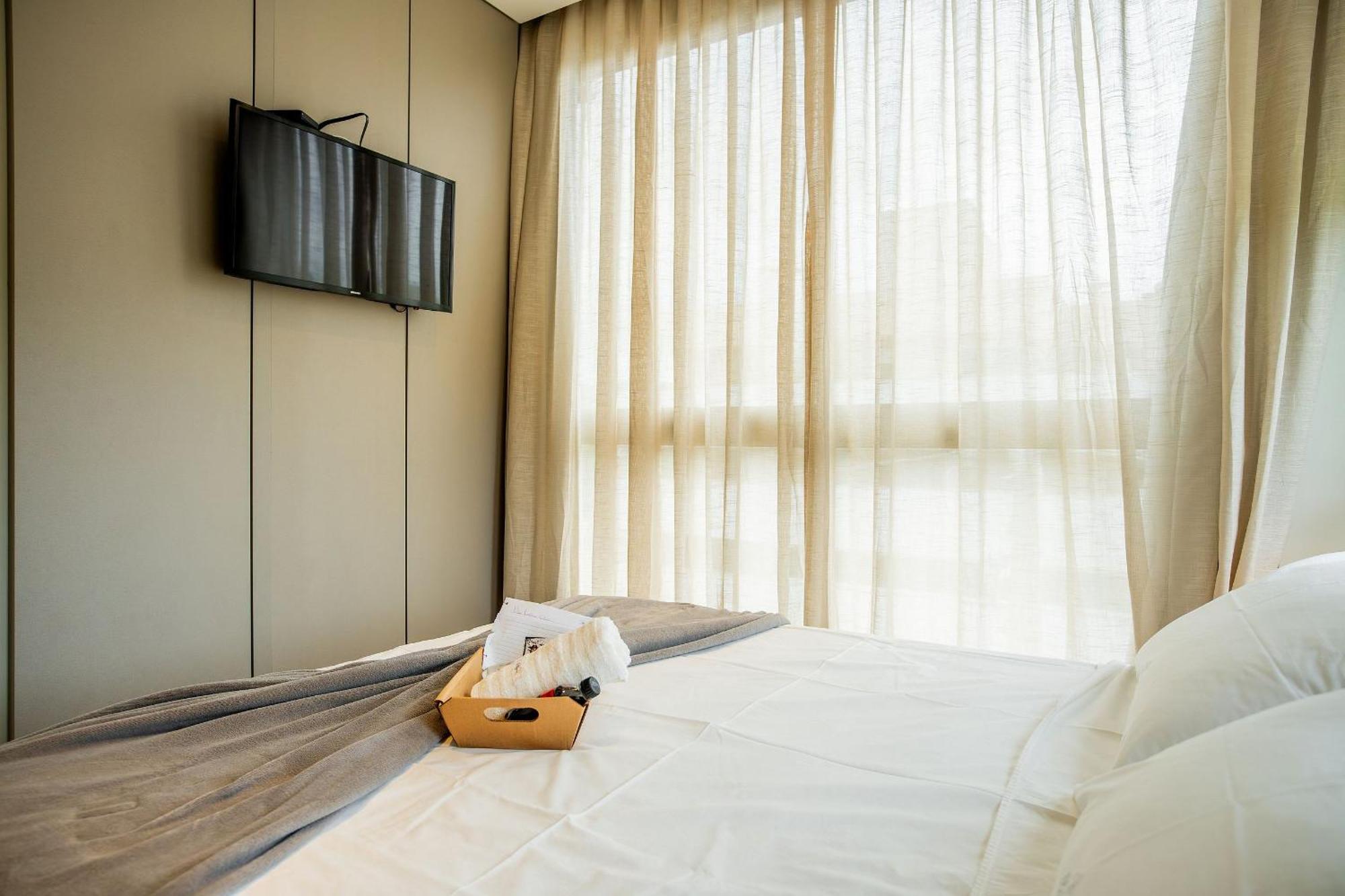 Elegance Apartamentos 1 Quarto Para 4 Pessoas Em Bombinhas Exterior foto