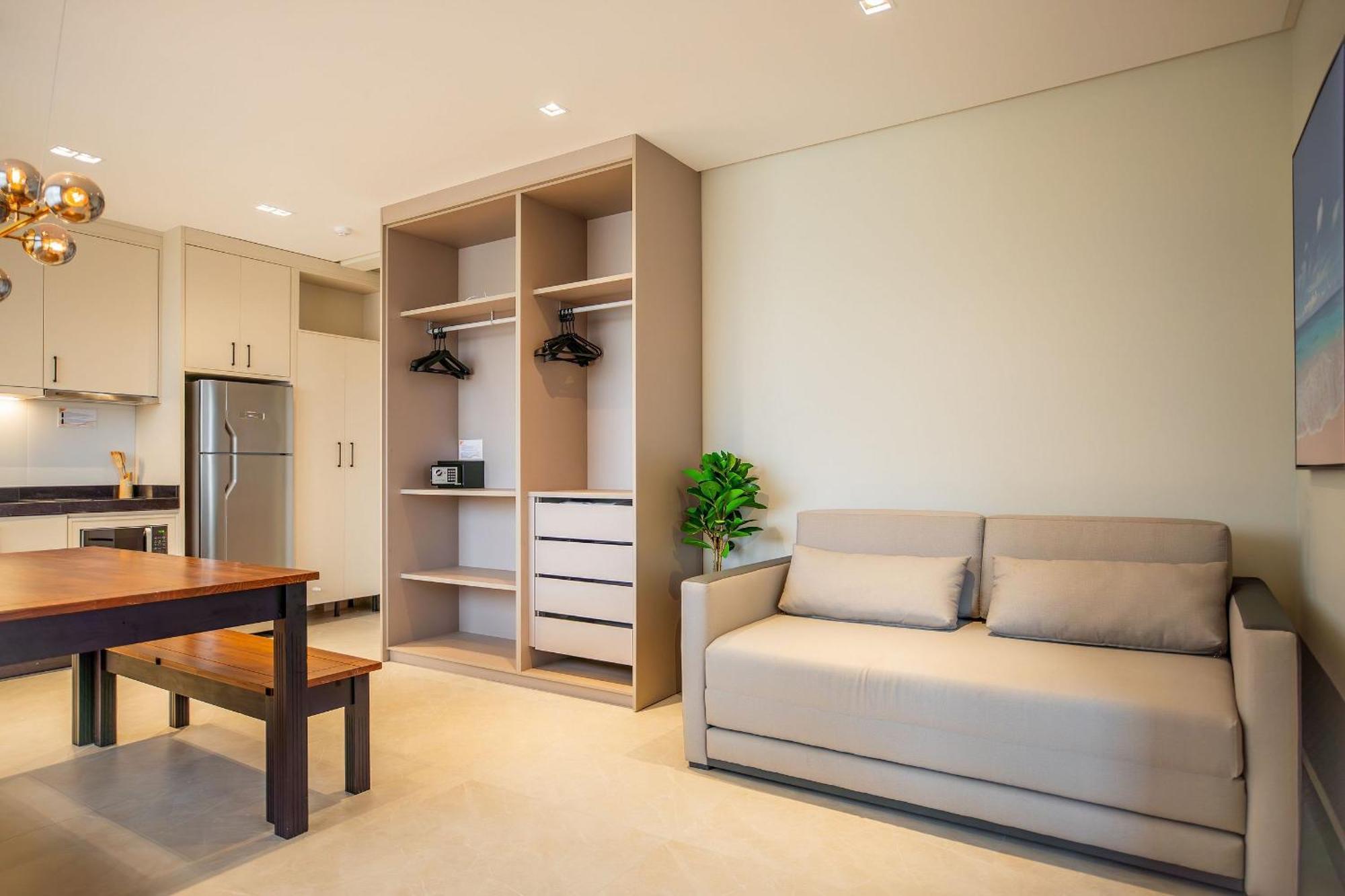 Elegance Apartamentos 1 Quarto Para 4 Pessoas Em Bombinhas Exterior foto
